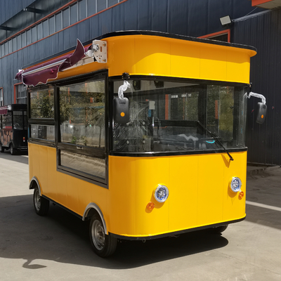 Fastfood Snacks Alcoholische dranken en ijs Truck met optionele opstelling