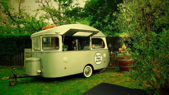 Moderne ontwerpen van gebruikte foodcart-trailers met 1,5 kW-4,5 kW vermogen