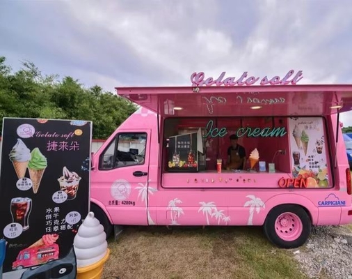 Voedselmandje Drankmandje Outdoor mobiele fastfood trailer voor mobiele op maat