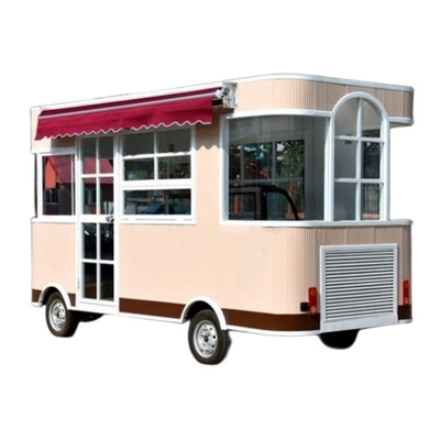 110v/220v Elektrische verkoopswagens Hot Dog mobiele voedseltruck met sojabonen materiaal
