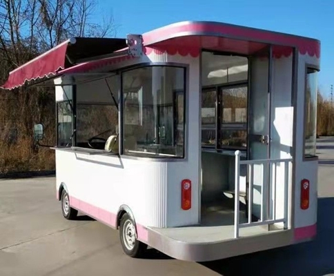 110v/220v Elektrische verkoopswagens Hot Dog mobiele voedseltruck met sojabonen materiaal