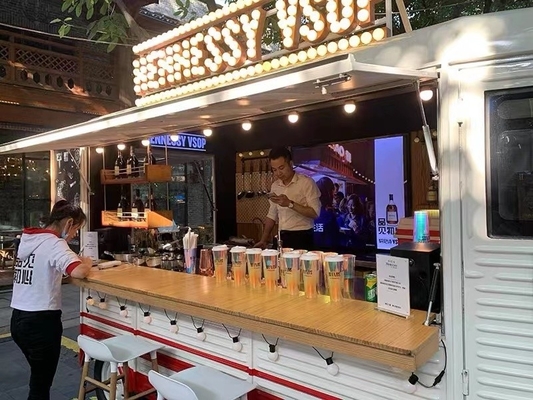 1.5KW-4.5kw Hotelkeukenapparatuur voor Snack Pizza Smoothie Coffee Helados Vending Car
