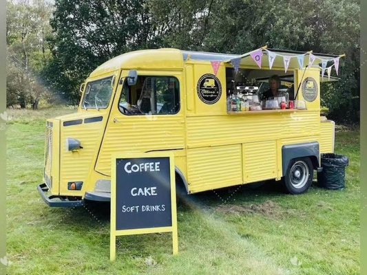 Kebabtrailer Crepe Cart Customized Mobile Coffee Pizza Trailer voor commerciële verkoop