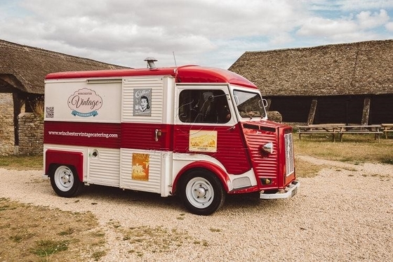 Kebabtrailer Crepe Cart Customized Mobile Coffee Pizza Trailer voor commerciële verkoop