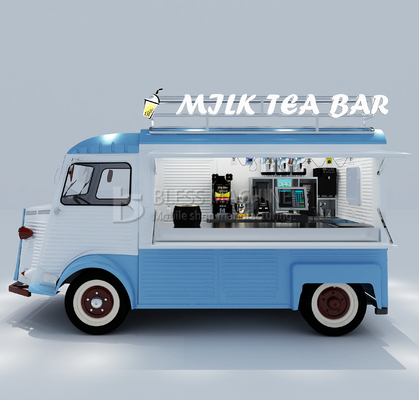 Aanpassing Mobiele voedselmandje Citroen Elektrische voedseltruck voor hotdogs en ijs