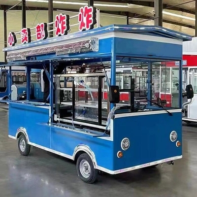 TUNE Zonnepanelen Kiosk Winkel Van Koffie Hot Dog Trailer Cart Street View Cart Bus Food Truck
