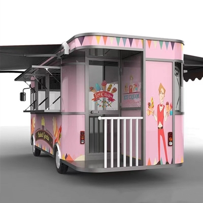 TUNE Zonnepanelen Kiosk Winkel Van Koffie Hot Dog Trailer Cart Street View Cart Bus Food Truck