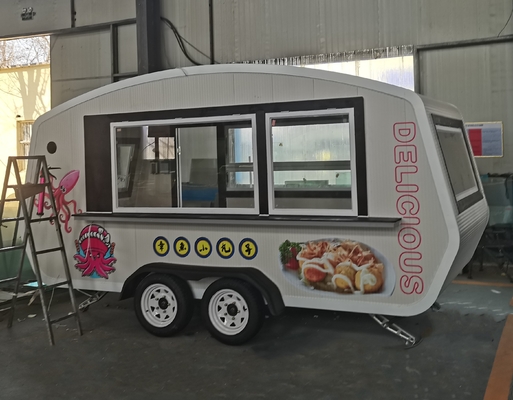 Vacuumband mobiele foodtrailer multifunctionele elektrische churros wagen te koop