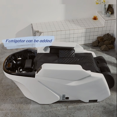 Barbershop Electric Massage Shampoo Bed Met Hele Lichaam Verwarming Fumigatie