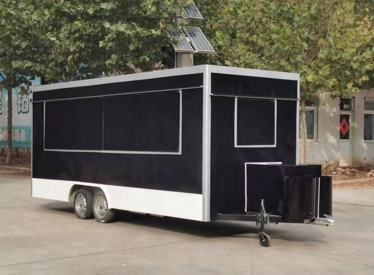 Mobiele verkoop van verschillende goederen met Custom Outdoor Street Fast Food Stall Kiosk