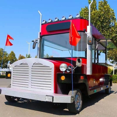 Commerciële Eetwagen Op maat gemaakte elektrische verkoopswagens Hot Dog mobiele voedseltruck 4 wielen