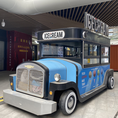Commerciële Eetwagen Op maat gemaakte elektrische verkoopswagens Hot Dog mobiele voedseltruck 4 wielen