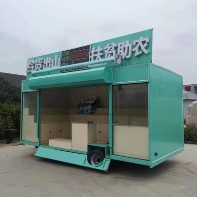 Elektrische mobiele kleding schoenen hoeden sjaals bestelwagen truck trailer winkelmandje 2023 outlet