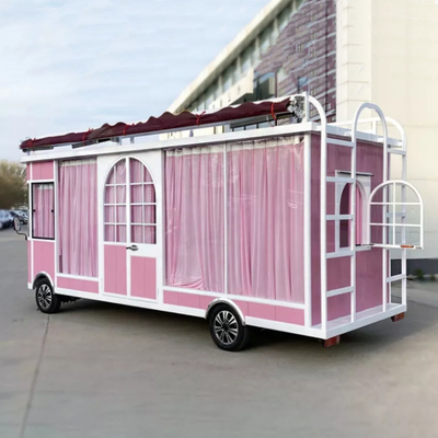 Elektrisch mobiel kapsalon kapperskleding bestelbus Truck Trailer Boutique Cart voor 1000kg