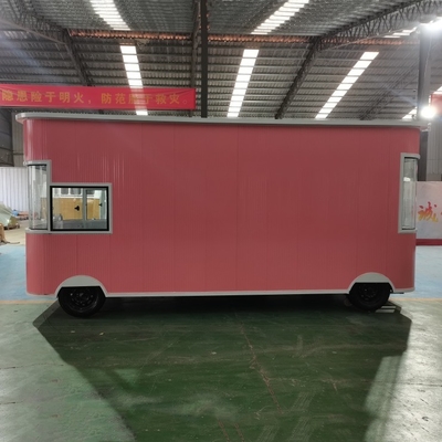 2023 Elektrisch mobiel kapsalon kapperszaak kleedkamer bestelwagen trailer winkelkarretje