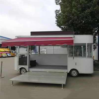2023 Elektrisch mobiel kapsalon kapperszaak kleedkamer bestelwagen trailer winkelkarretje
