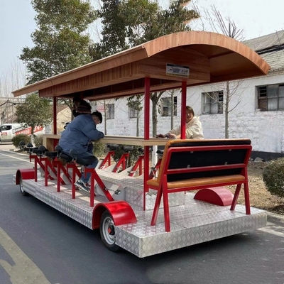 Multifunctionele mobiele elektrische fastfoodtruck met interne apparatuur