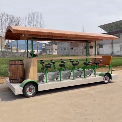 Multifunctionele mobiele elektrische fastfoodtruck met interne apparatuur
