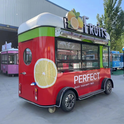 4wheels Outlet Gepersonaliseerde Fruit Salad Beverage Coffee Milk Tea Beer IJs Trailer