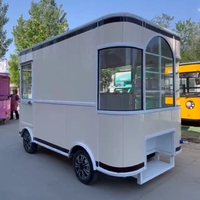 Bewegende modus Batterij aangedreven Elektrisch mobiel kapsalon Barber kapper Trailer