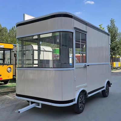 Bewegende modus Batterij aangedreven Elektrisch mobiel kapsalon Barber kapper Trailer
