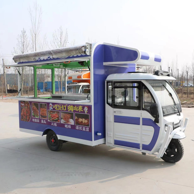 2023 Outlet Multipurpose Mobile Electric Fast Food Snack Driewieler Pedicab Driewieler