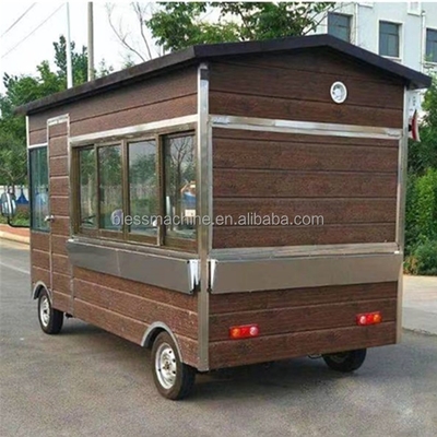 110v/220v Spanning Elektrische Food Truck voor diverse Street Food Custom Design