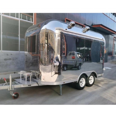 Multifunktioneel retro koffiewagen van 1,5 kW tot 4,5 kW voor mobiele kampeerruimte en schilderachtig eten