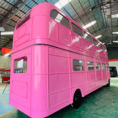 Verbeter uw horeca-activiteiten met onze multifunctionele dubbeldek luxe foodtruck