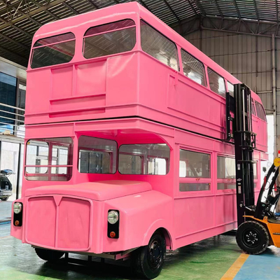 Verbeter uw horeca-activiteiten met onze multifunctionele dubbeldek luxe foodtruck