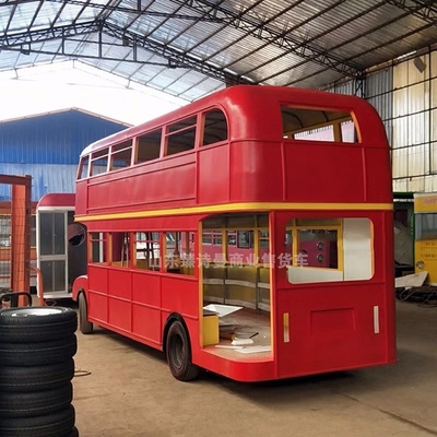 Verbeter uw horeca-activiteiten met onze multifunctionele dubbeldek luxe foodtruck