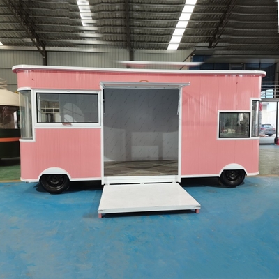 Multifunctionele elektrische mobiele goederenverkoop Boetiekwinkel Voedsel Snack Truck Cart