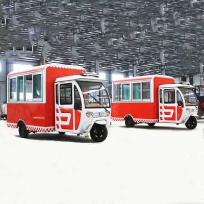 Outlet Multifunctionele mobiele elektrische fastfood snack driewieler met een capaciteit van 1000 kg