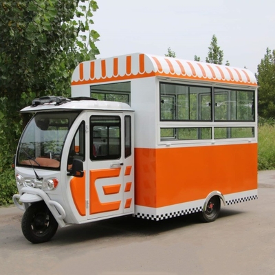 Outlet Multifunctionele mobiele elektrische fastfood snack driewieler met een capaciteit van 1000 kg