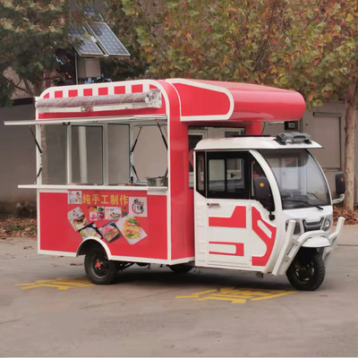 Outlet Multifunctionele mobiele elektrische fastfood snack driewieler met een capaciteit van 1000 kg