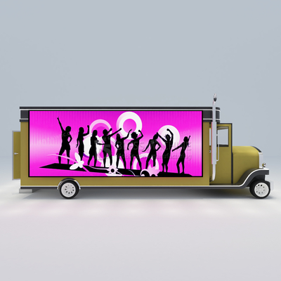 2022 Electric Mobile T-show Kleding Make-up Modellen Van Truck Trailer voor Outlet