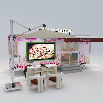 Schoonheidssalon Truck voor mobiele cosmetologie kapper manicure massage en pedicure