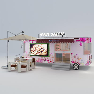 Schoonheidssalon Truck voor mobiele cosmetologie kapper manicure massage en pedicure