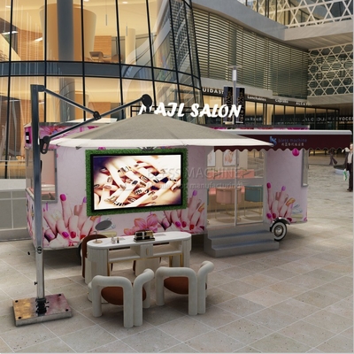 Schoonheidssalon Truck voor mobiele cosmetologie kapper manicure massage en pedicure