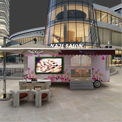 Schoonheidssalon Truck voor mobiele cosmetologie kapper manicure massage en pedicure