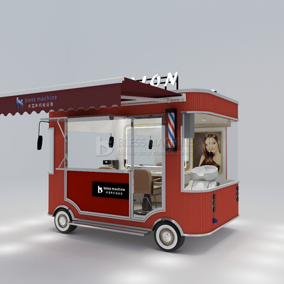 1000 kg elektrisch mobiel kapsel scheren Perm stijl salon kapper winkel bestelwagen trailer
