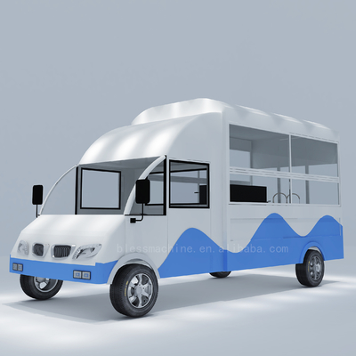 De meest praktische fastfood snack catering elektrische mobiele bestelwagen voor zuivelproducten