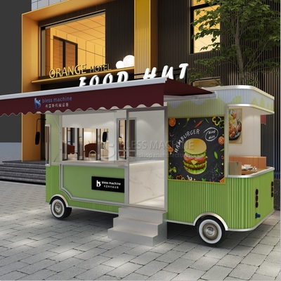 Vrijetijdsbesteding Fastfood apparatuur Elektrisch mobiel Snack Drank Catering Van Truck Trailer Kiosk Cart