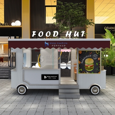 85 km/uur Machinery Function Leisure Fast Food Equipment Mobile Catering Van Trailer