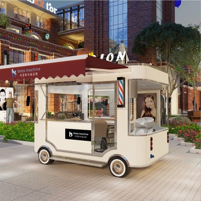 Materiaal Elektrisch mobiel kapsel Shave Perm Style Salon Barbershop Van Truck Trailer
