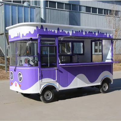 Multifunctionele elektrische mobiele fastfood snack drank catering bestelwagen kiosk karretje