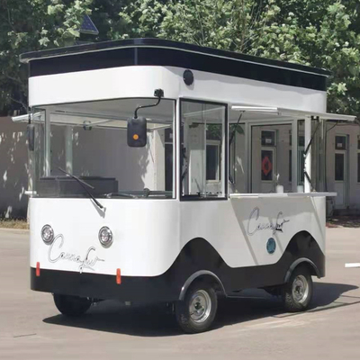 Multifunctionele elektrische mobiele fastfood snack drank catering bestelwagen kiosk karretje