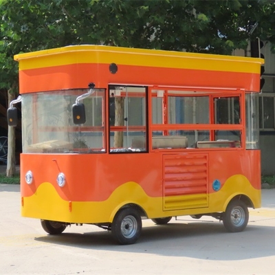 Multifunctionele elektrische mobiele fastfood snack drank catering bestelwagen kiosk karretje