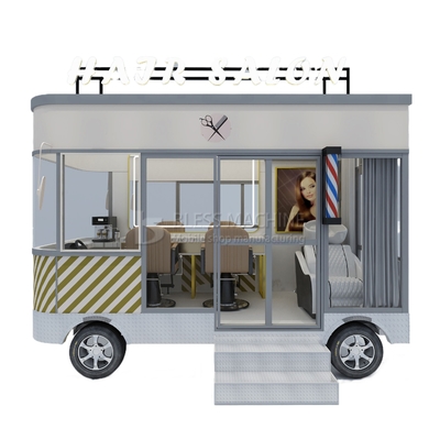 Elektrische mobiele kapsalon voor detailhandel en groentenverwerking