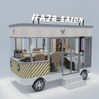 Elektrische mobiele kapsalon voor detailhandel en groentenverwerking